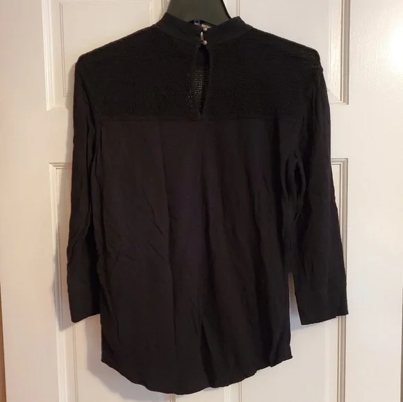 Free People Macrame Applique Top - Picture 2 of 5